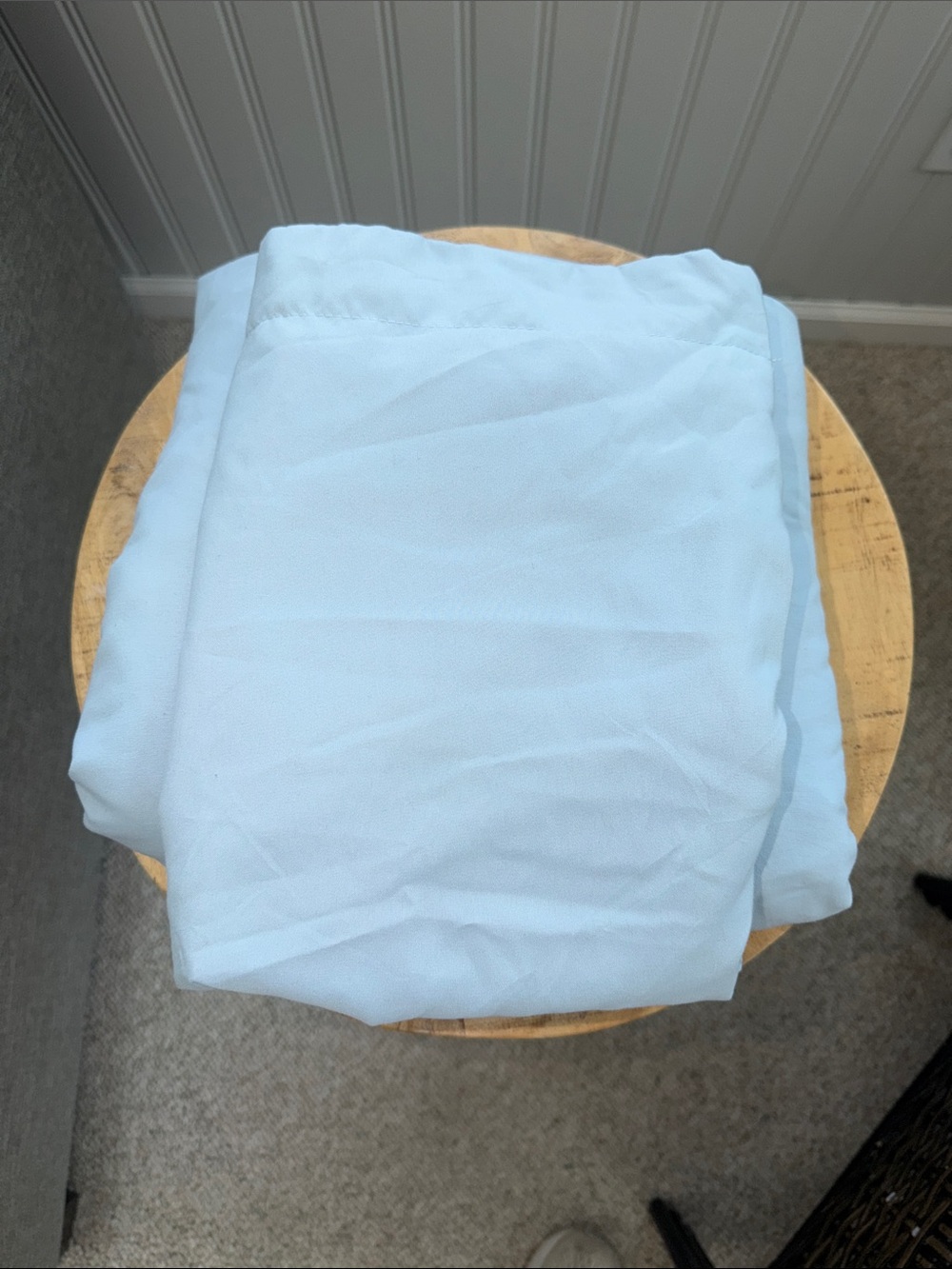 TWIN/TWIN XL- Light Blue Duvet Cover & Sham Soft Breathable Comfort
